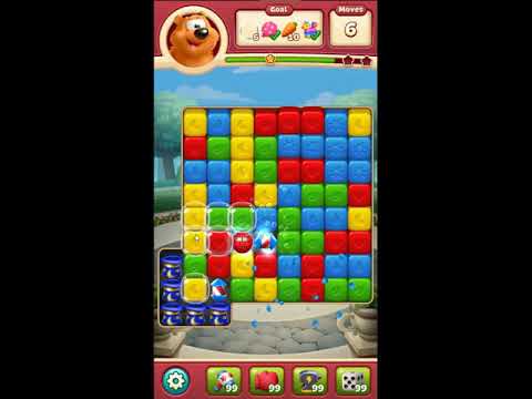 Toon Blast Level 3981 - NO BOOSTERS 🐻🐺🐱 | SKILLGAMING ✔️