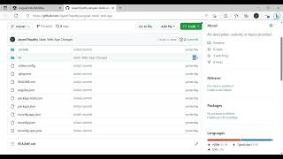 Angular App publish on GitHub using VS Code
