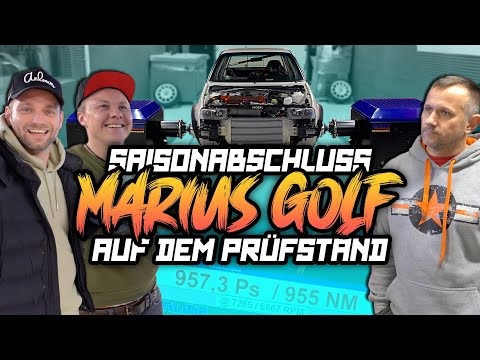 Saisonabschluss auf Pauls Radnaben Prüfstand für Marius Golf & Pleuellager Check | Philipp Kaess |