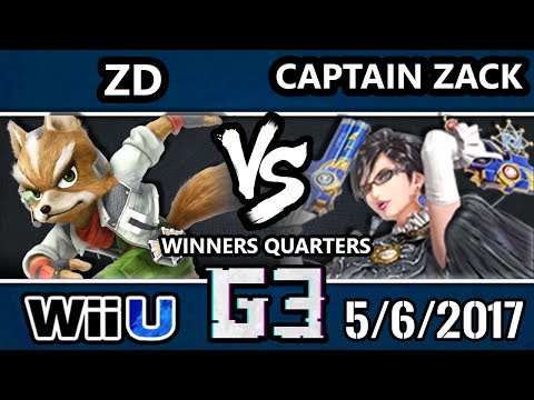 Glitch 3 Smash 4 - Inc | ZD (Fox) Vs. Captain Zack (Bayonetta) Wii U WQ