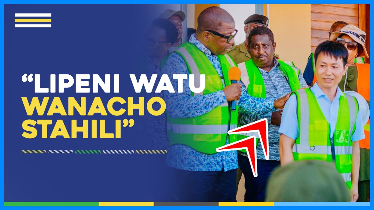 ULEGA ASIMAMA TENA NA MAFUNDI, "LIPENI WATU WANACHOSTAHILI" AKELWA NA MRADI KUSUASUA