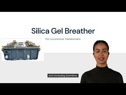 Silica Gel Breather for 3 phase loco transformer