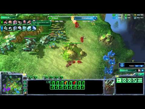 EG'Idra (Z) vs EG'Demuslim (T) - Starcraft 2 Pro Game