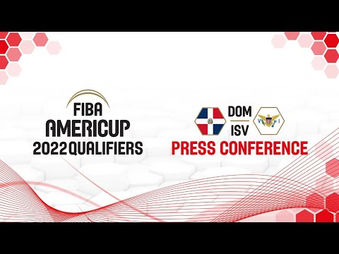 Баскетбол Dominican Republic v US Virgin Islands — Press Conference — FIBA AmeriCup 2022 Qualifiers