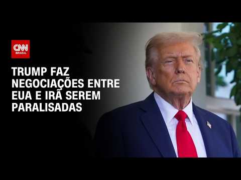 Negociações entre EUA e Irã estão paralisadas por novas ameaças de Trump; confira