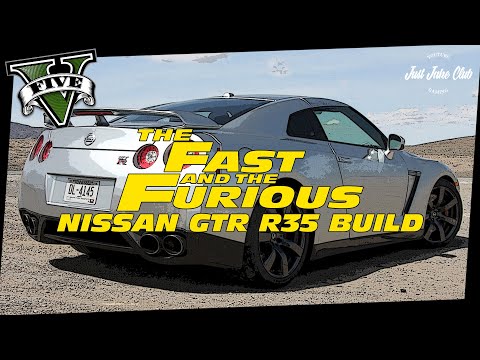 Fast Five | Nissan GTR R35 | GTA V Car Build Tutorial (ELEGY RH8)