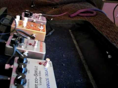 Bobby DeVito demo Blackout Effectors Mantra Overdrive low gain settings