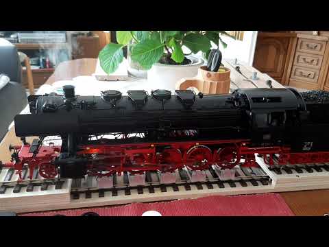 Dampflok BR 50 2341 von KM1 fährt viele Dampf. 😀🚂🚂🚂