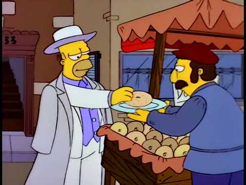 The Simpsons | Don Homer:" That's-a NIce-a Donut"