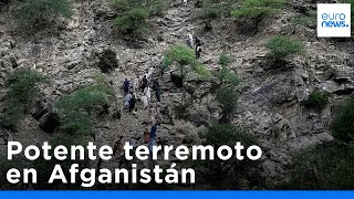 Un potente terremoto de magnitud 6,3 causa al menos 20 muertos y 260 heridos en Afganistán