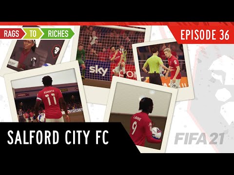 Episode #36 - Newer youth academy players getting stuck in (Salford City FC / Career Mode)