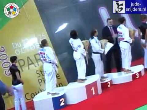 Judo 2009 Paris: Medal Ceremony [-70kg].