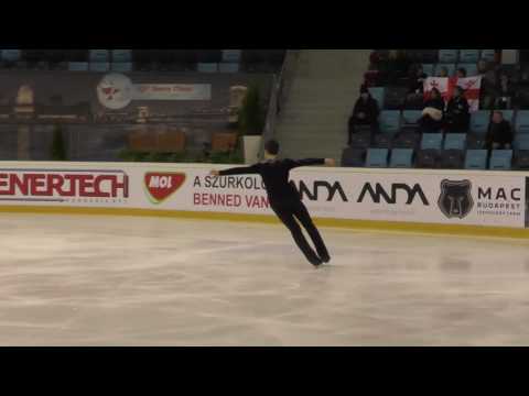 2016 Santa Claus Cup: Irakli MAYSURADZE (GEO) - FS Senior MEN - Free skating