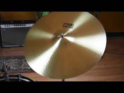 20" Paiste Giant Beat Multifunctional Crash/Ride Cymbal 1860g *Video* image 6