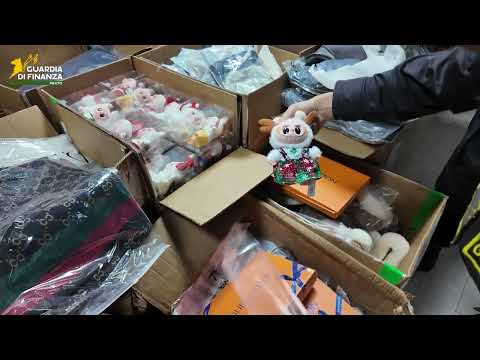 L'operazione della guardia di finanza di Prato