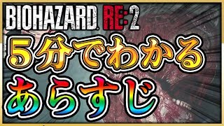 【バイオハザードRE:2】５分でわかる全部のあらすじ【忙しい人向け】
