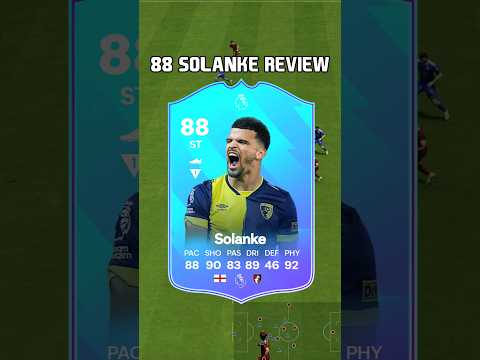88 Solanke Review in EA Sports FC 24 #shorts #short #fc24 #eafc24 #potm