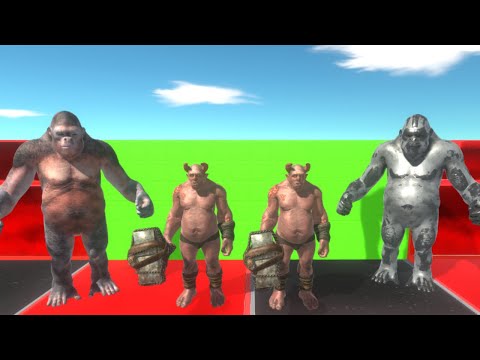 INFERNALS VS PRIMATES - TOURNAMENT - ANIMAL REVOLT BATTLE SIMULATOR