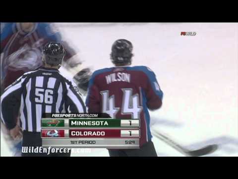 Kyle Brodziak vs. Ryan Wilson 12/23/10