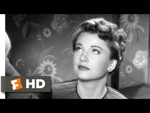 All About Eve (4/5) Movie CLIP - Eve Blackmails Karen (1950) HD