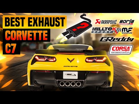 Chevrolet Corvette Exhaust Sound C7 6.2L