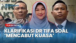 Klarifikasi dokter Tifa soal Isu Menyingkirkan Khozinudin dari Tim Pengacara: Menjaga Hubungan Baik
