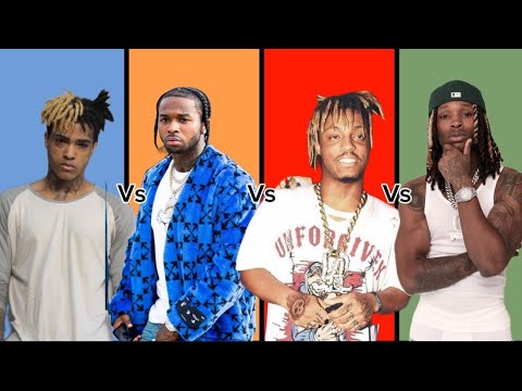 Comparison: Who’s the Real GOAT? XXXTentacion vs Pop Smoke vs King Von vs Juice WRLD