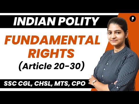 Fundamental Rights Indian Constitution | Article 20 - 30  @ParchamClasses​