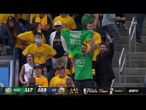 Boston Celtics 17-0 run UNCUT vs Golden State Warriors (06/02/2022) | 2022 NBA Finals G1