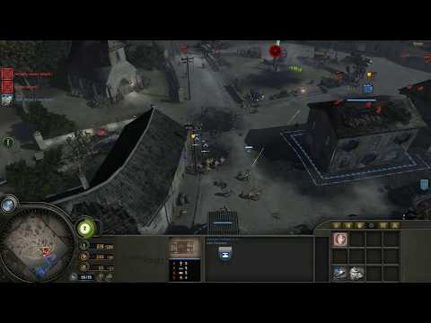 Company of Heroes - American Campaign - Mission 8 - St  Fromond Playthrough