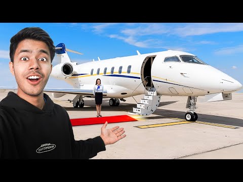 I Tried ₹7,50,000 Private Jet Ticket!