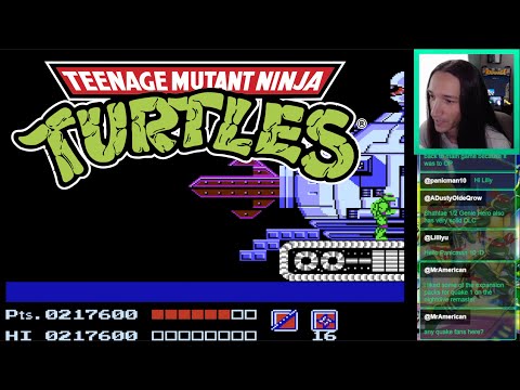 Teenage Mutant Ninja Turtles (NES) Livestream Highlights