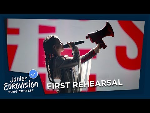 Darina Krasnovetska - Say Love - First Rehearsal - Ukraine 🇺🇦 - Junior Eurovision 2018