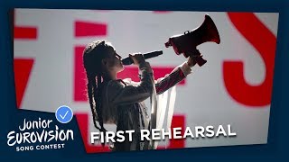 Darina Krasnovetska - Say Love - First Rehearsal - Ukraine 🇺🇦 - Junior Eurovision 2018