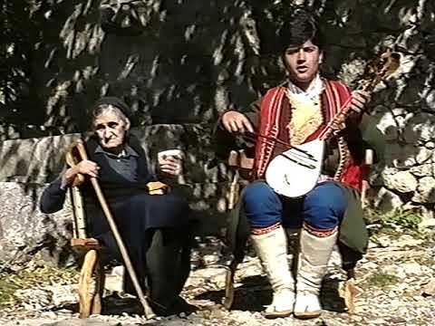 Народни гуслар Ђорђије Копривица - Освета Анђелије Војводић - Одломак (Видео 1990)