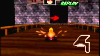 Mario Kart 64 - BB flap in 35''49