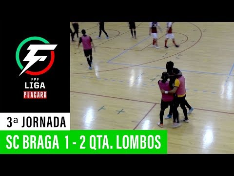 Liga Placard: Sc Braga / Aaum 1 - 2 Quinta Dos Lombos