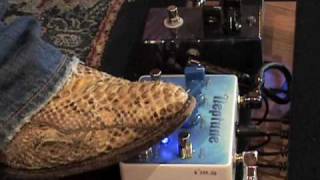 Tortuga Effects NEPTUNE guitar pedal demo VIBE with Strat & Dr Z amp