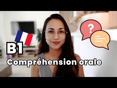 Compréhension orale B1 | B1 French Listening comprehension practice | Learn To French