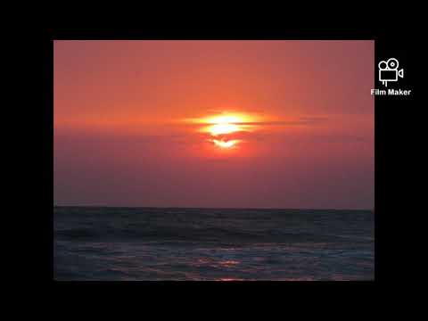 Sunset at Inani Beach, Cox's Bazar