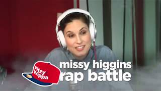Missy Higgins can actually rap