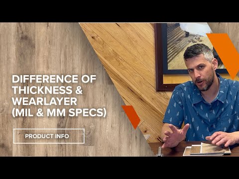 The Difference Between Luxury Vinyl SPC Thickness & Wear Layer