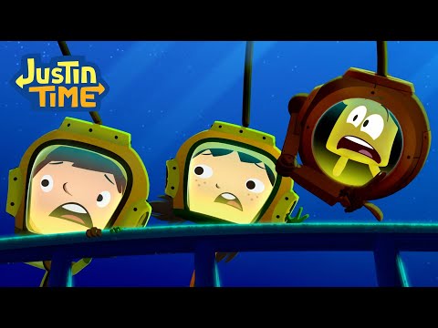 The Deepest Dive 🐟 FULL EPISODE | Justin Time Season 3