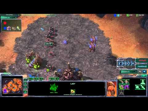 StarCraft 2 - SC271 - oGsTop (T) vs PainKiller (Z) on Blistering Sands Part 2