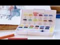 Vídeo do produto Aquarela em Pastilha Inktense Estojo 12 Cores #02