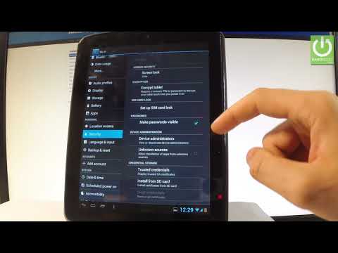 How to Allow Unknown Sources in MODECOM FreeTAB 8001 3G - App Installation |HardReset.Info