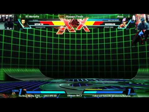 The Break #203 - UMvC3 WF - BT MarlinPie VS JRosa