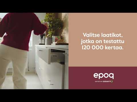 Epoq - Laatikot, jotka on testattu 120 000 kertaa.