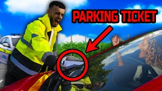 Giving Out Fake Parking Tickets (Prank Gone WRONG!)