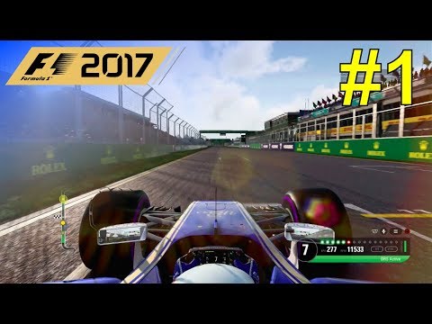 F1 2017 - Giovinazzi Career Mode #1: Australian Grand Prix - Qualifying